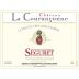 Chateau La Couranconne Cotes du Rhone Villages Seguret 2011 Front Label