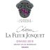 Chateau La Fleur Jonquet Graves 2010 Front Label