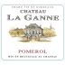 Chateau La Ganne 2013 Front Label