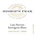 Bishop's Peak Late Harvest Sauvignon Blanc 2012 Front Label