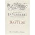 Chateau La Verrerie Luberon Esprit Bastide 2012 Front Label