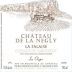 Chateau Lanegly La Clape Chateau de la Negly La Falaise 2014 Front Label