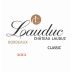 Chateau Lauduc Bordeaux Classic Rouge 2012 Front Label