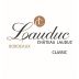 Chateau Lauduc Bordeaux Classic Blanc 2015 Front Label