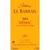Chateau Le Barrail Medoc 2004 Front Label
