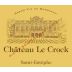 Chateau le Crock 2007 Front Label