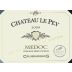 Chateau Le Pey Medoc 2009 Front Label