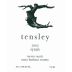 Tensley Reeves Ranch Syrah 2005 Front Label