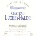 Chateau Luchey-Halde Pessac-Leognan Blanc 2009 Front Label