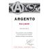 Argento Malbec 2015 Front Label