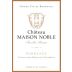 Chateau Maison Noble Saint Martin Bordeaux 2011 Front Label