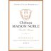 Chateau Maison Noble Saint Martin Bordeaux 2010 Front Label