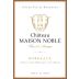 Chateau Maison Noble Saint Martin Bordeaux 2006 Front Label