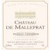 Chateau Malleprat Pessac-Leognan Blanc 2010 Front Label