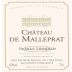 Chateau Malleprat Pessac-Leognan Blanc 2007 Front Label