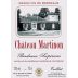 Chateau Martinon Bordeaux Superieur 2013 Front Label