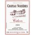 Chateau Nozieres Cahors 2008 Front Label
