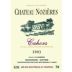 Chateau Nozieres Cahors 2003 Front Label