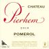 Chateau Pierhem 2010 Front Label