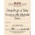 Masi Campolongo di Torbe Amarone 2009 Front Label
