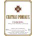 Chateau Pomeaux Pomerol 2008 Front Label