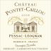Chateau Pontet Caillou Pessac-Leognan 2008 Front Label