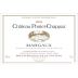 Chateau Pontet Chappaz 2004 Front Label