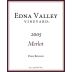 Edna Valley Vineyard San Luis Obispo County Merlot 2005 Front Label