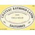 Chateau Raymond-Lafon Sauternes 2009 Front Label
