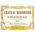 Chateau Redortier Gigondas 2007 Front Label