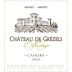 Chateau Saint Didier Parnac Cahors Chateau de Grezels Prestige 2012 Front Label