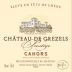 Chateau Saint Didier Parnac Cahors Chateau de Grezels Prestige 2007 Front Label