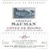 Chateau Sauman 2014 Front Label