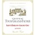 Chateau Tour Grand Faurie Saint-Emilion 2009 Front Label