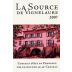 Chateau Vignelaure La Source de Vignelaure Rouge 2007 Front Label