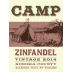 Camp Zinfandel 2014 Front Label
