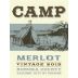 Camp Merlot 2013 Front Label