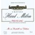 Cheval Quancard Chateau Haut Milon 2009 Front Label