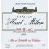 Cheval Quancard Chateau Haut Milon 2005 Front Label
