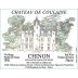 Chinon Chateau de Coulaine Rouge 2012 Front Label