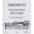 Chionetti Dolcetto di Dogliani Briccolero 2008 Front Label