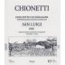 Chionetti Dolcetto di Dogliani San Luigi 2008 Front Label