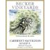 Becker Vineyards Wilmeth Vineyard Reserve Cabernet Sauvignon 2012 Front Label