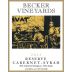 Becker Vineyards Texas Hill Country Reserve Cabernet Sauvignon Syrah 2012 Front Label