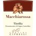 Claudio Cipressi Tintilia del Molise Macchiarossa 2010 Front Label