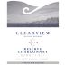Clearview Estate Winery Reserve Chardonnay 2014 Front Label