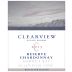 Clearview Estate Winery Reserve Chardonnay 2015 Front Label