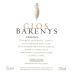 Clos Barenys Crianza 2005 Front Label