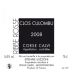Clos Culombu Corse Calvi Ribbe Rosse Blanc 2008 Front Label