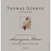 Thomas George Windsor Oaks Vineyard Sauvignon Blanc 2010 Front Label